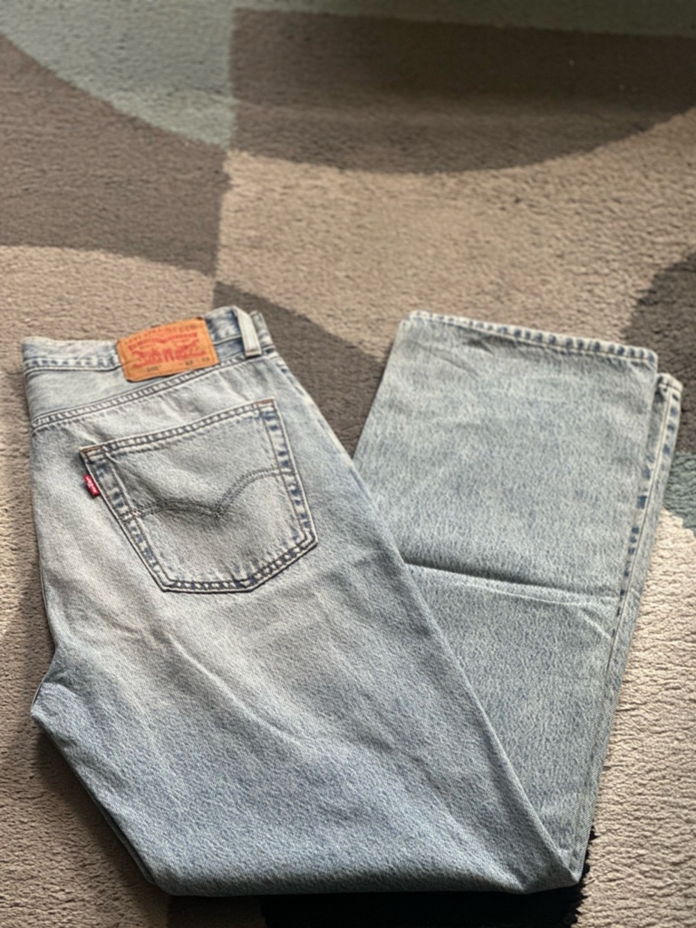 Levi's Light Blue Men's Straight Jeans